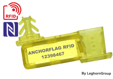 drahplomben aus kunststoff rfid uhf anchorflag