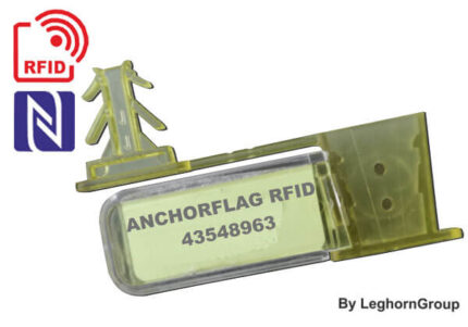 drahplomben aus kunststoff rfid uhf anchorflag