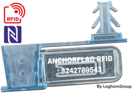 drahplomben aus kunststoff rfid uhf anchorflag