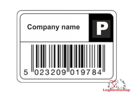 etiketten mit barcode