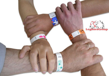 identifizierende armbander aus tyvek