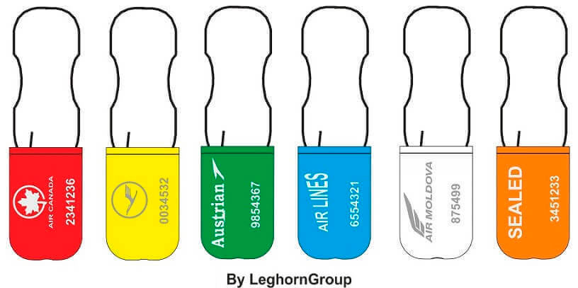 padlock plombe padlock seal 180-1 farben personalisierungen