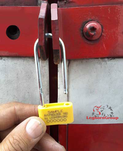padlock plomben padlock seal 160-4 wie man es benutzt