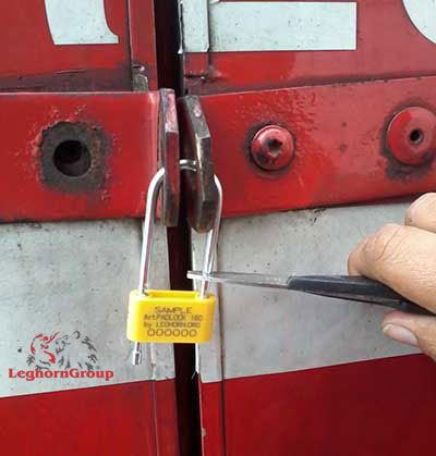 padlock plomben padlock seal 160-4 wie man es benutzt