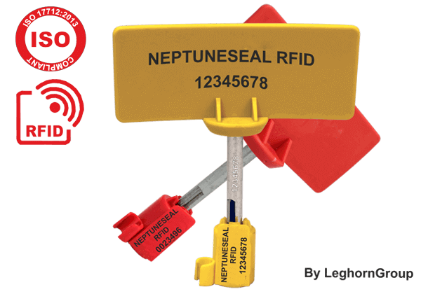 RFID Bolzenplombe Für Container Gem. ISO 17712 NEPTUNE SEAL