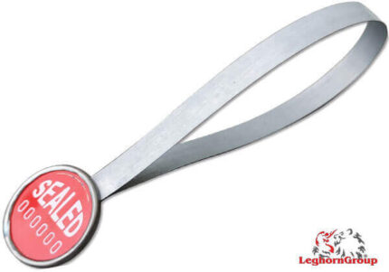 steckplomben aus metall strap seal