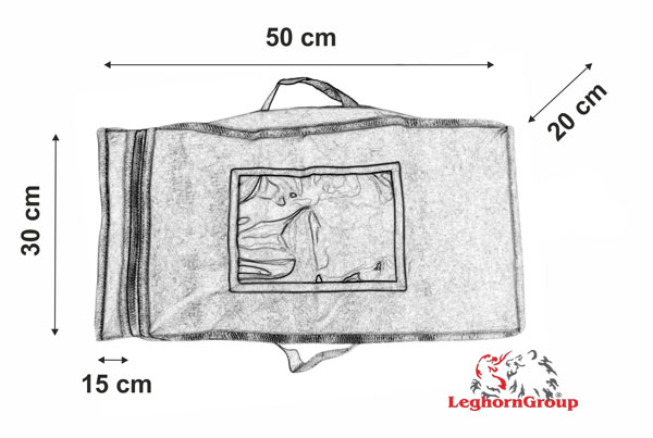 Sevilla Taschen für Geld oder Dokumente mit Seitenöffnung