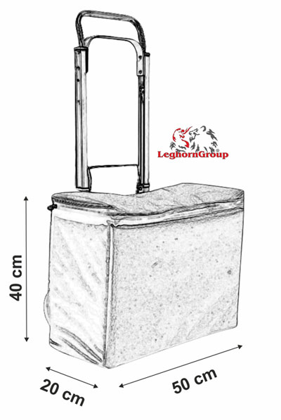 Itaca Taschen für Geld oder Dokumente aus verstärktem Nylon für sicheren Transport von Wertsachen