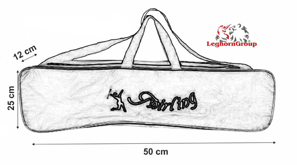 Padova Taschen aus Nylon mit Schultergurt und Griffen für Sportgruppen