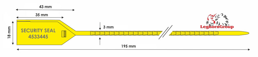 Adjustable Aerial Catering Cable Tie