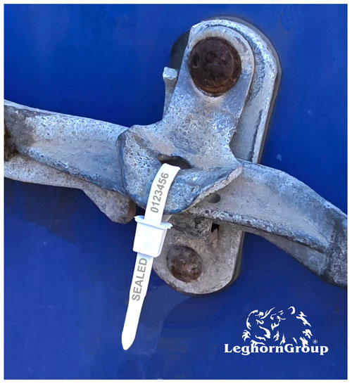 Kunststoffsiegel fur leere Container